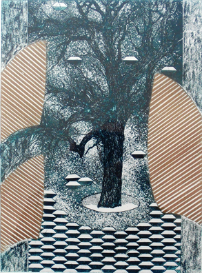 Tree Of Gifts – Dark Green/Gold